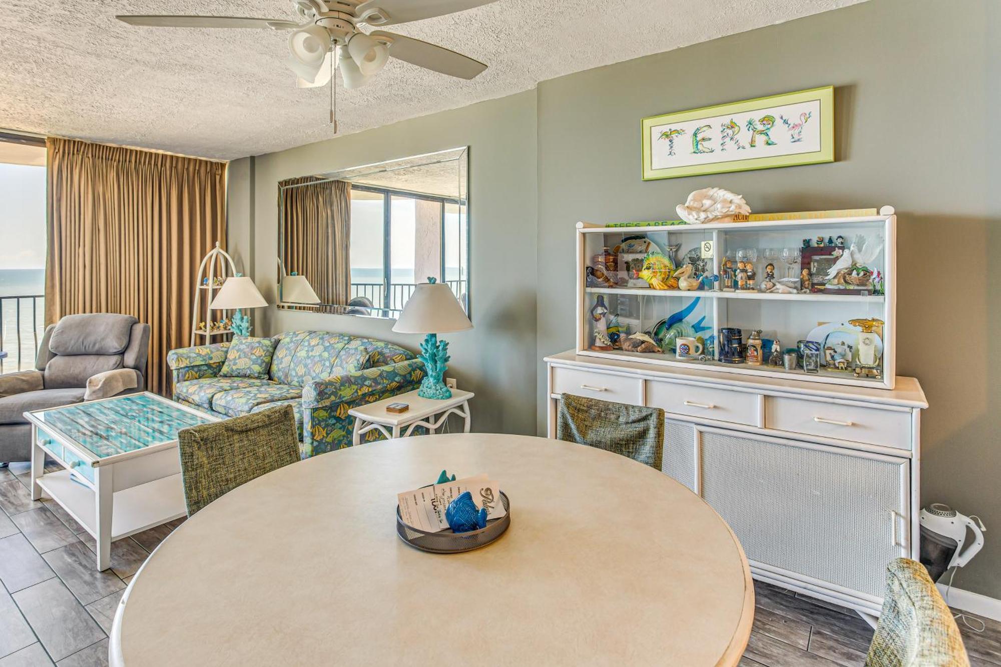 Myrtle Beach Oceanfront Condo With Covered Balcony! Exteriör bild