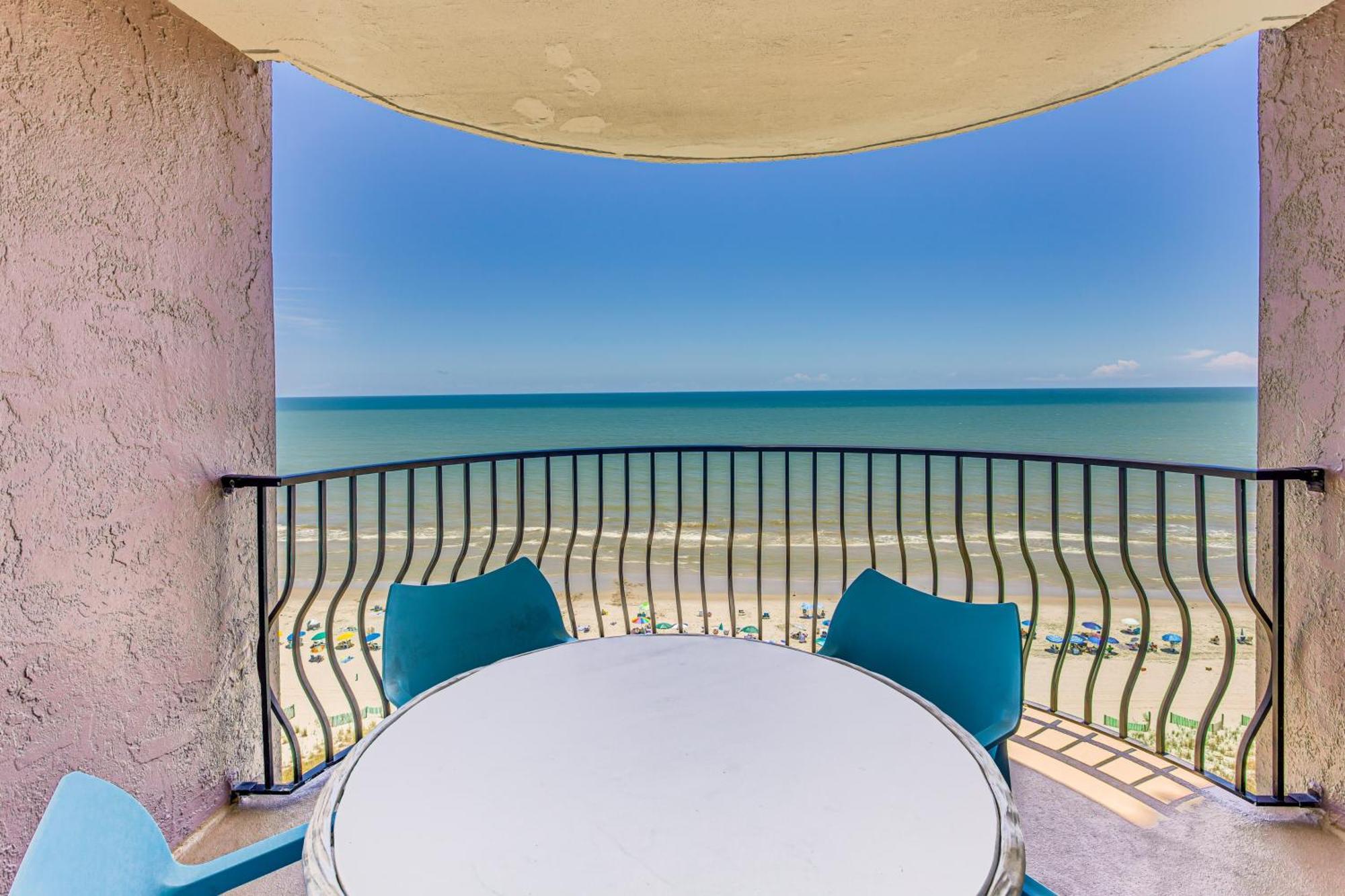 Myrtle Beach Oceanfront Condo With Covered Balcony! Exteriör bild