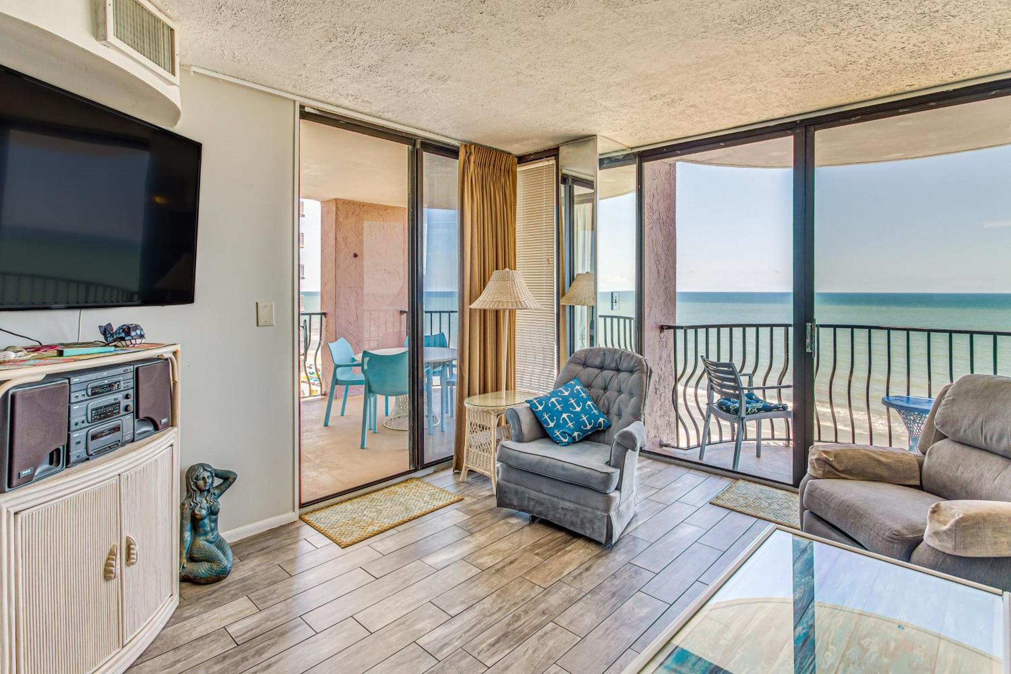 Myrtle Beach Oceanfront Condo With Covered Balcony! Exteriör bild
