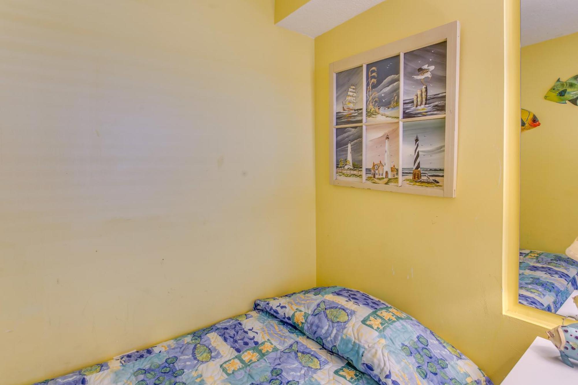 Myrtle Beach Oceanfront Condo With Covered Balcony! Exteriör bild