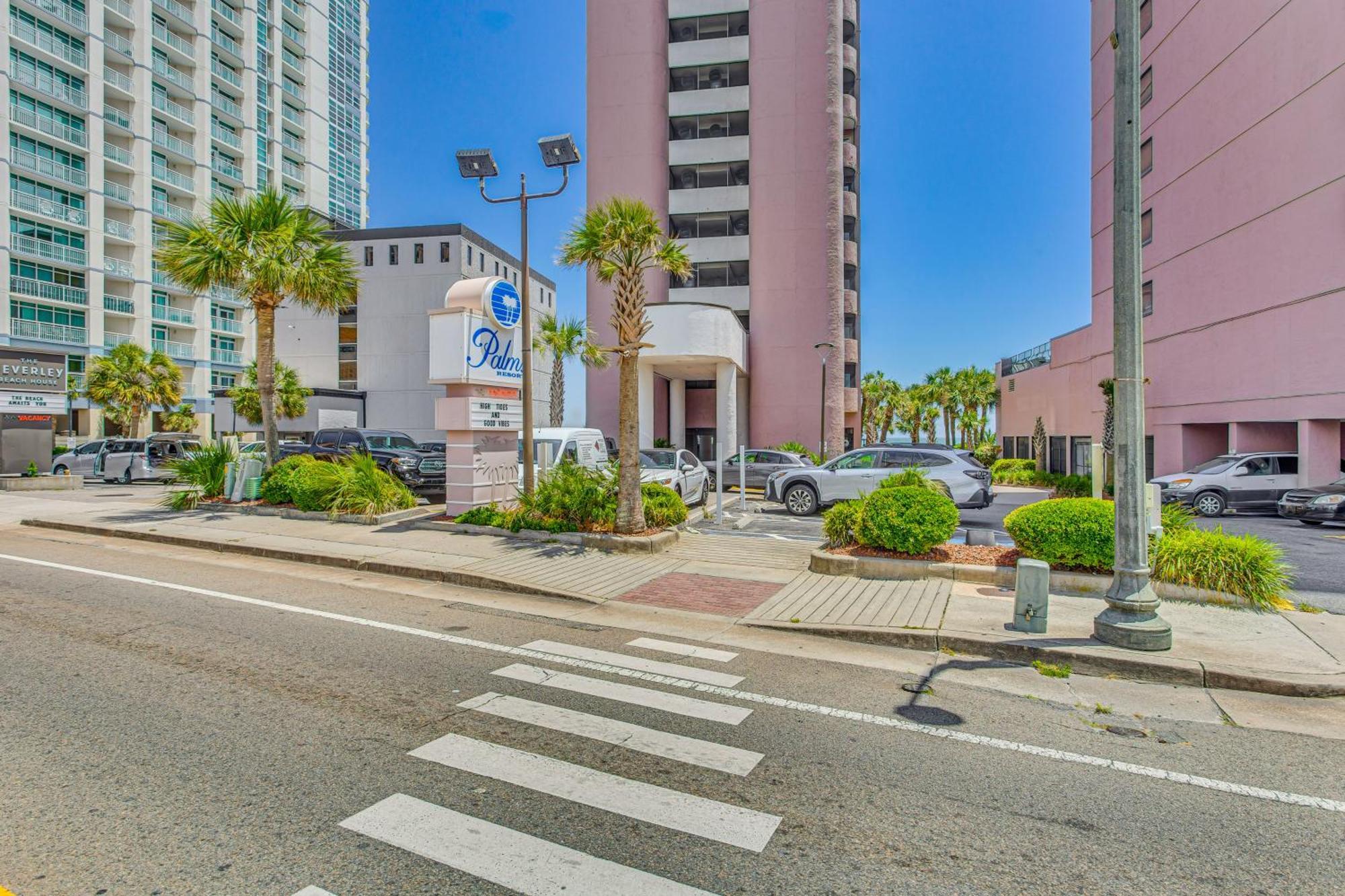 Myrtle Beach Oceanfront Condo With Covered Balcony! Exteriör bild