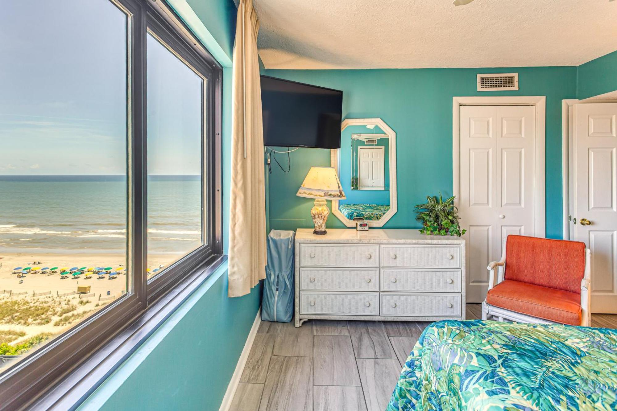 Myrtle Beach Oceanfront Condo With Covered Balcony! Exteriör bild