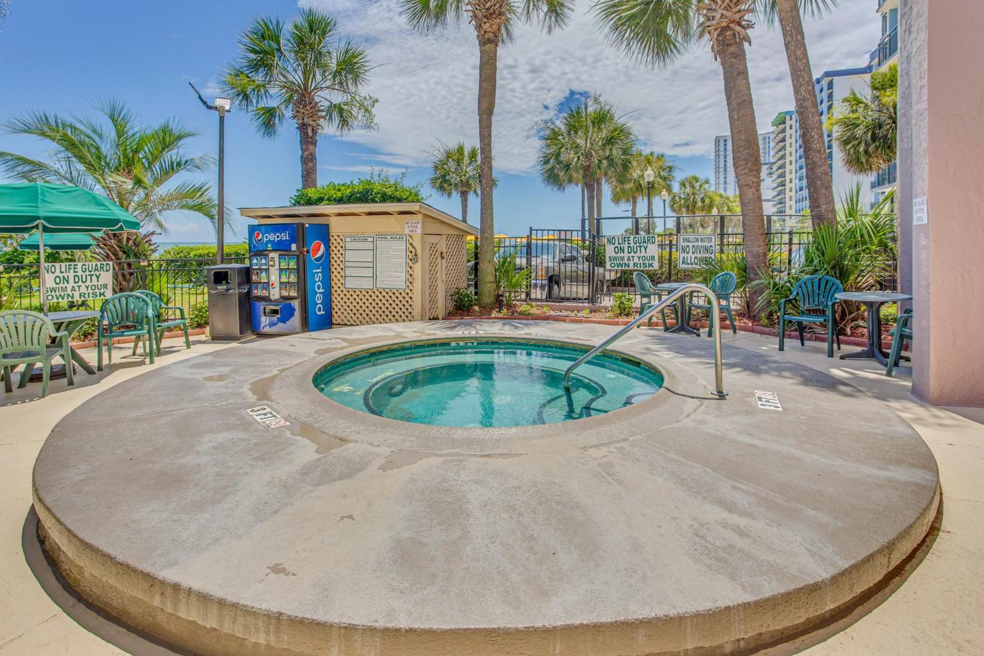 Myrtle Beach Oceanfront Condo With Covered Balcony! Exteriör bild