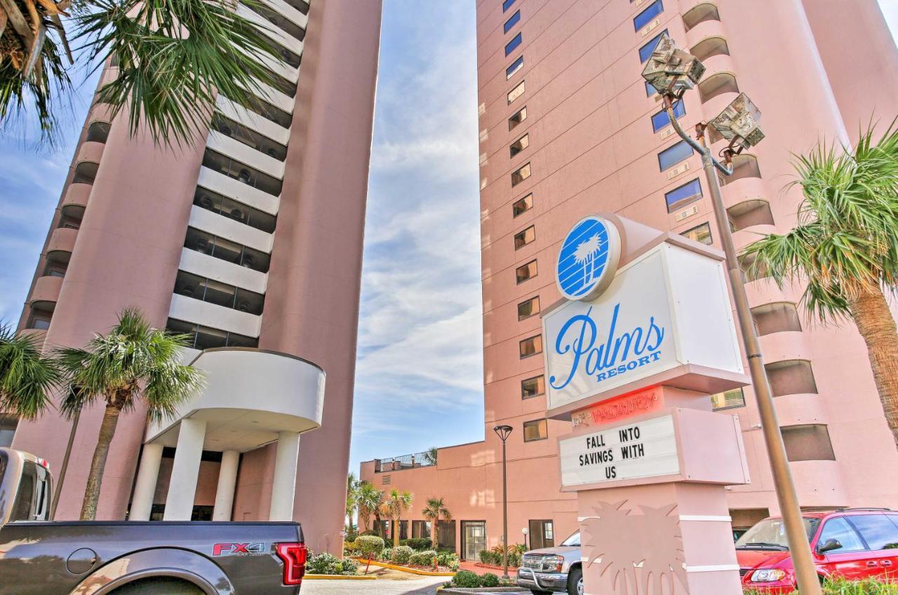 Myrtle Beach Oceanfront Condo With Covered Balcony! Exteriör bild